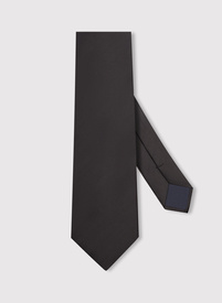 Czarny krawat męski