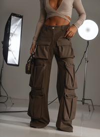 Spodnie bojówki RODEO PANTS oliwkowe