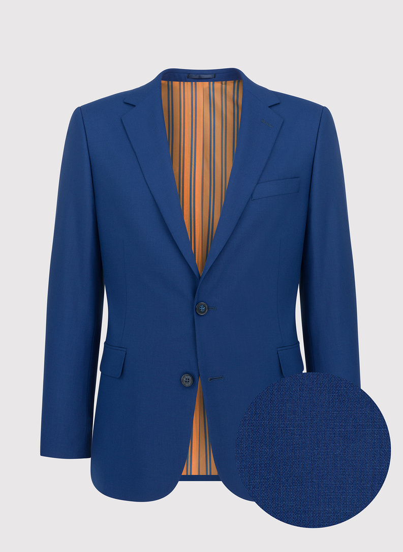 Granatowa marynarka garniturowa P22SF-3G-019-G-S