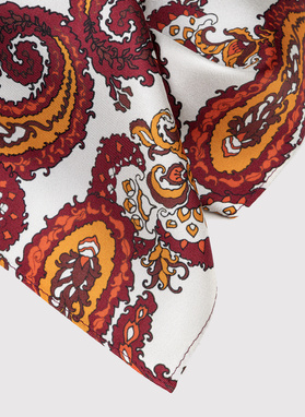 Jedwabna poszetka paisley