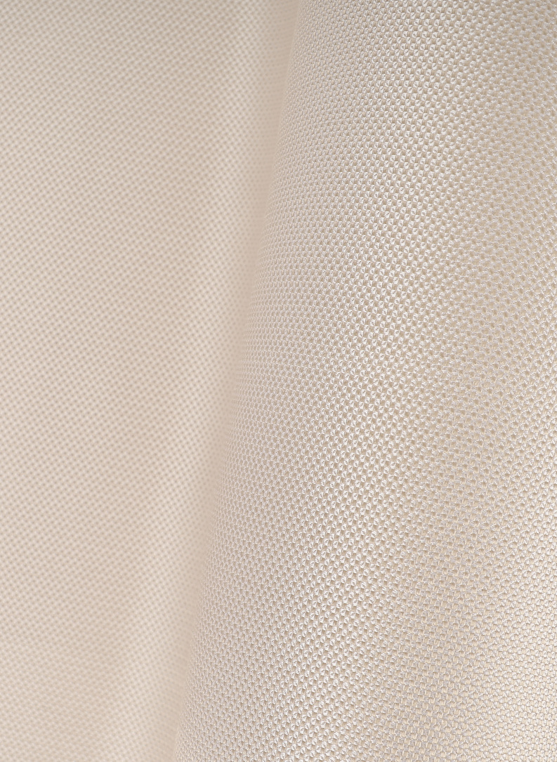 Ecru zestaw krawat i poszetka