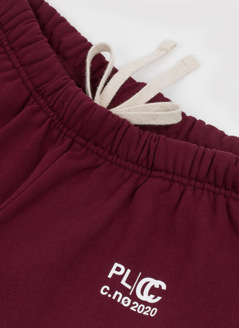 Spodnie dresowe bordowe C21WF-WD-007-D