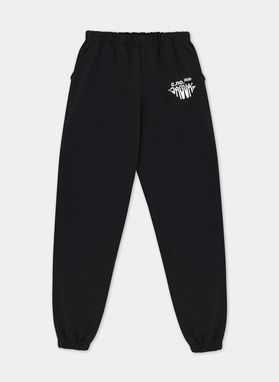 Czarne spodnie dresowe oversize C21SF-WD-002-C