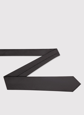 Czarny krawat męski