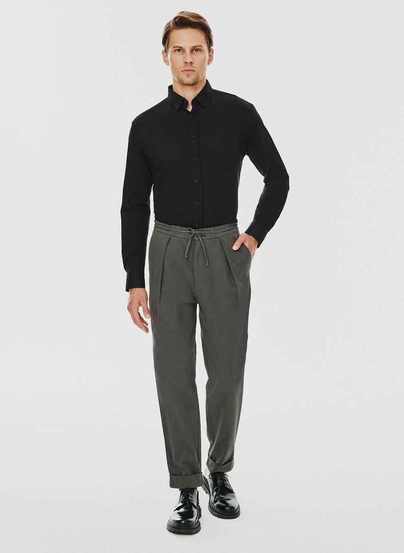 Bawełniane spodnie męskie casual