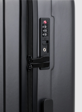 Komplet szarych walizek