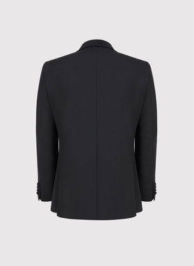 Ślubna dwurzędowa marynarka smokingowa