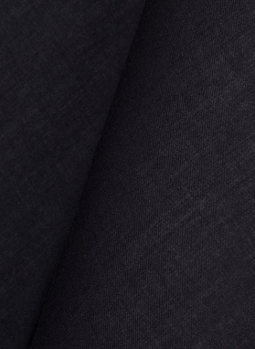 Czarna bawełniana poszetka męska