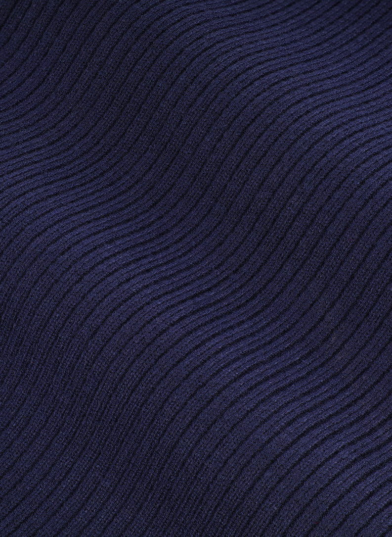 Granatowy komplet męski czapka i szalik