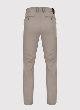 Męskie basicowe spodnie w kolorze khaki