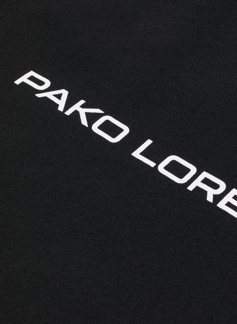 Czarna duża torba materiałowa unisex