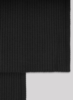 Czarny komplet męski czapka i szalik