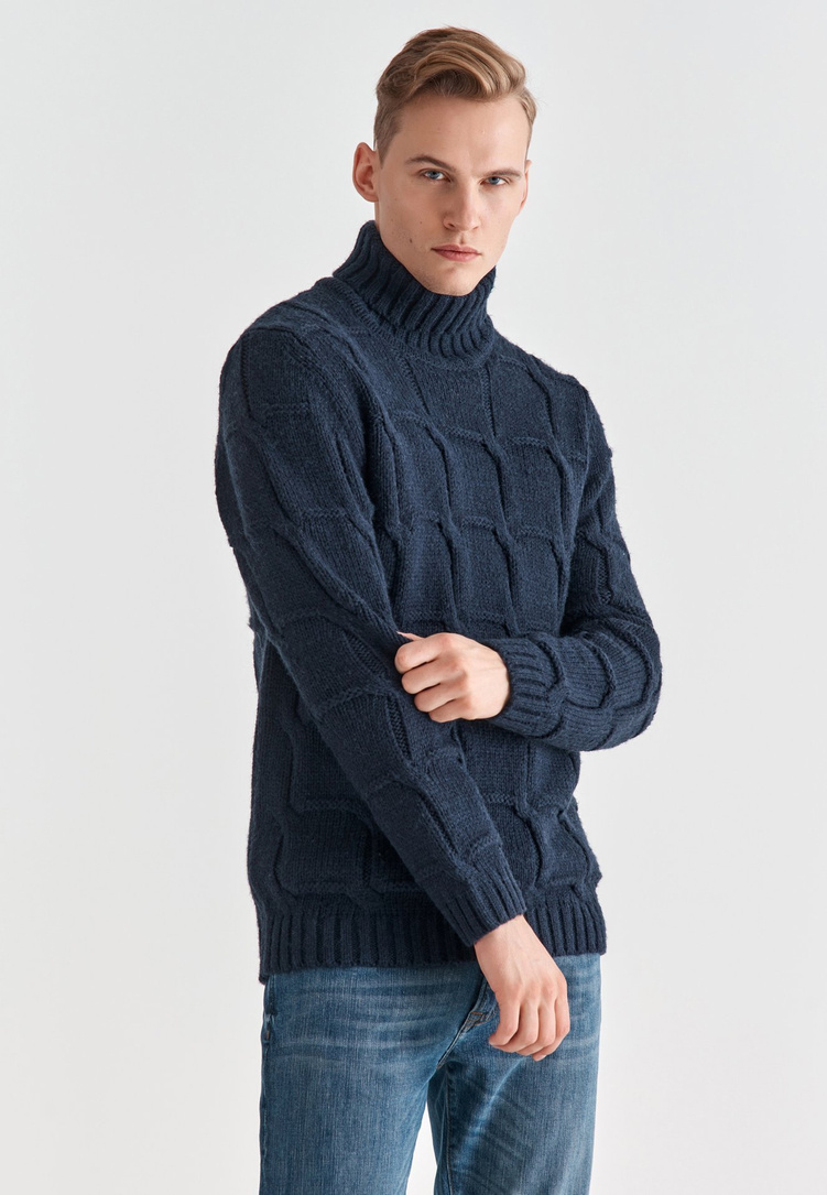 Sweter męski P21WF-2X-012-G