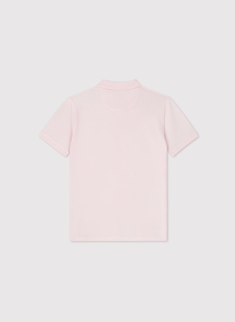 Polo męskie w kolorze różowym