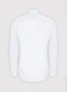 Elegancka biała koszula męska