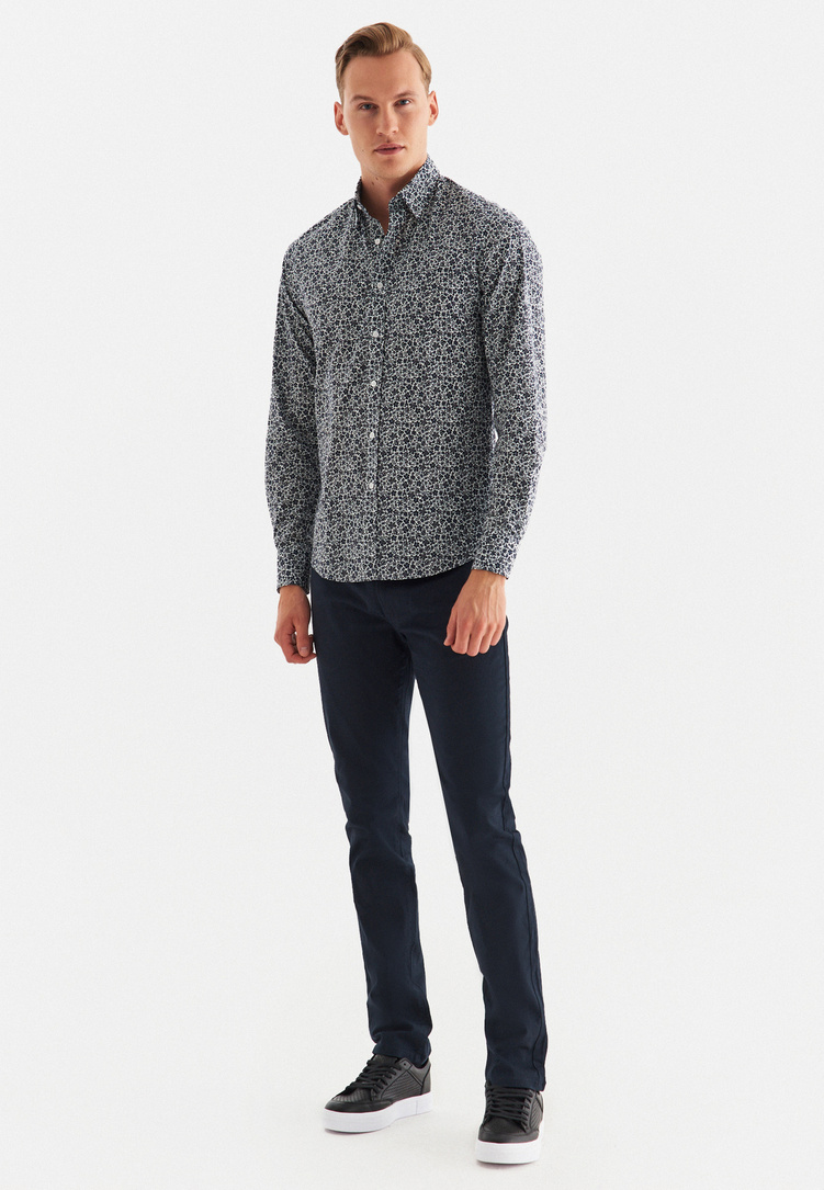 Koszula męska P22WF-1X-027-G-S