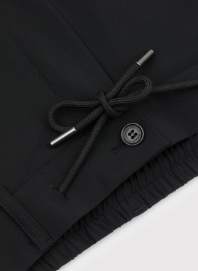 Czarne spodnie męskie