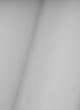 Biała poszetka męska z obwódką