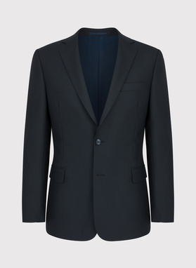 Granatowa marynarka garniturowa