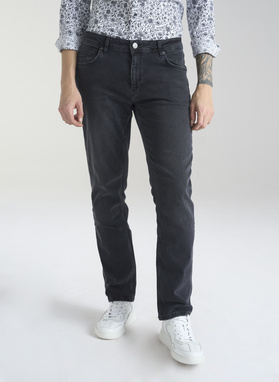 Szare spodnie męskie jeans