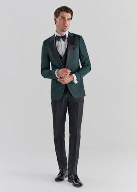 Marynarka smokingowa P22SF-3S-005-Z-S