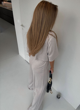 Komplet damski PAKO beżowy