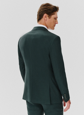 Marynarka garniturowa w kolorze zielonym