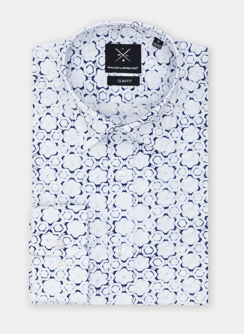 Koszula męska P22SF-1X-001-G-S