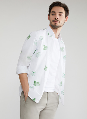 Koszula męska P22SF-1X-028-B-S