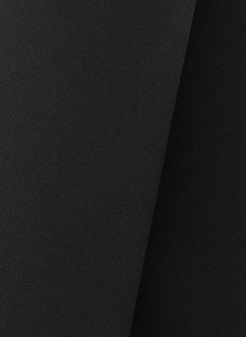 Czarna poszetka męska