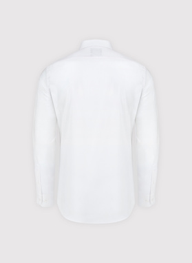 Biała koszula męska z bawełny