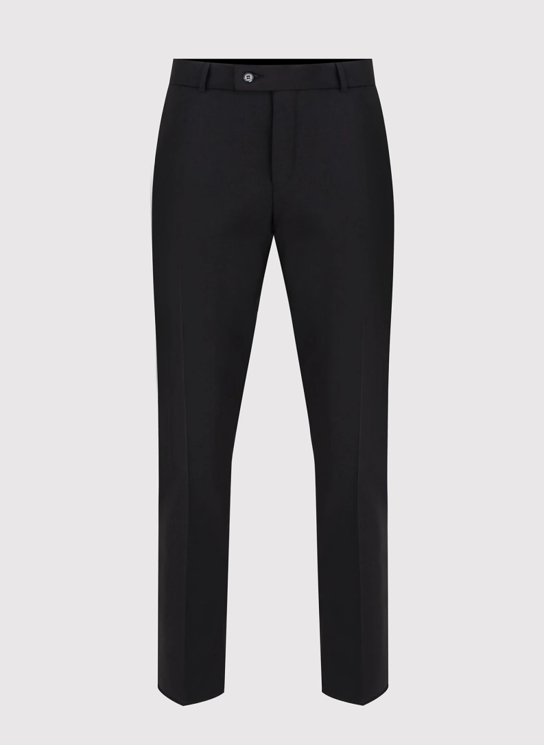 Ślubny czarny smoking męski