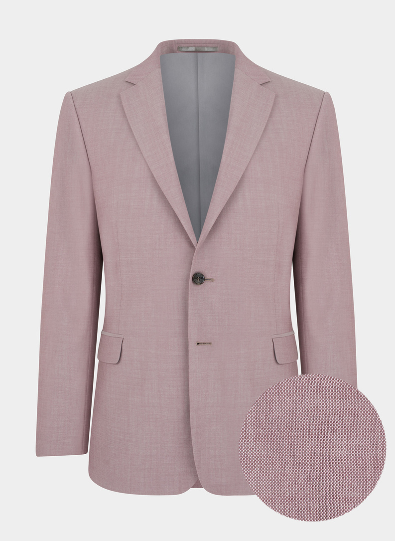 Różowa marynarka garniturowa P22SP-3G-003-W-S