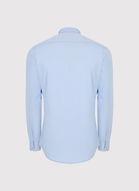 Niebieska koszula męska