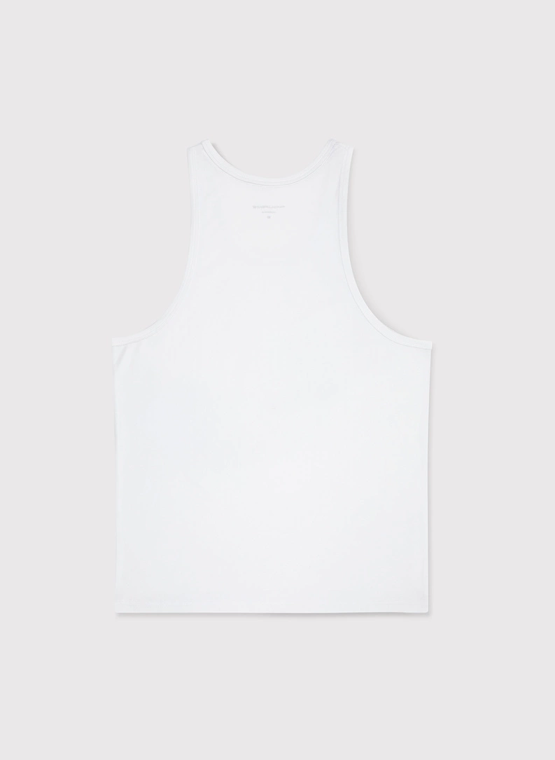 Tank top w białym kolorze, dwupak