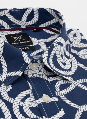 Koszula męska P21SF-1X-114-G