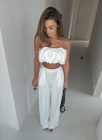 Komplet damski COMO SOHO w kolorze śmietankowym