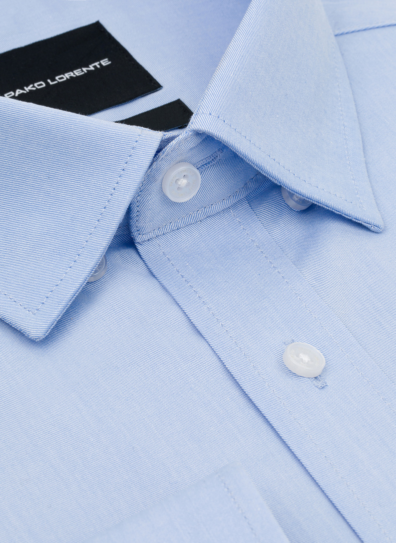 Niebieska koszula męska