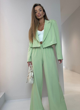 Zielony garnitur damski PARMA
