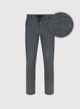 Szare casualowe spodnie męskie