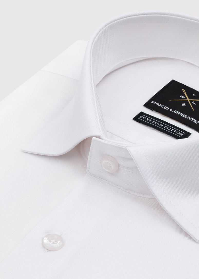 Elegancka biała koszula męska