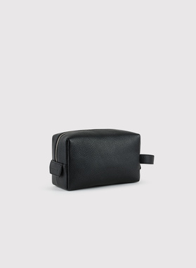 Skórzana męska kosmetyczka jednokomorowa