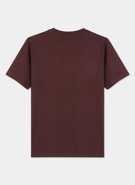 T-shirt brązowy C21WF-TX-054-A