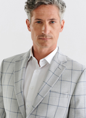 Szara marynarka casualowa