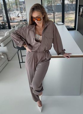 Kombinezon damski STUDIO mokka