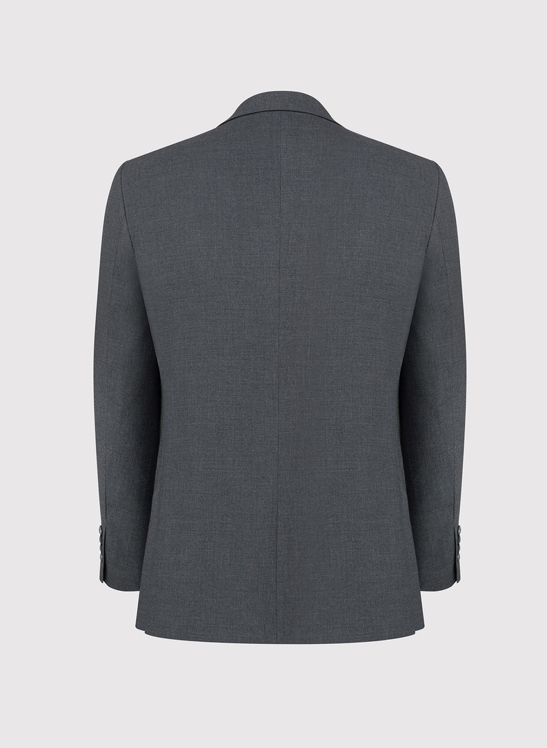 Elegancki szary garnitur męski