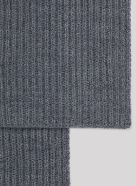 Szalik męski w kolorze szarym