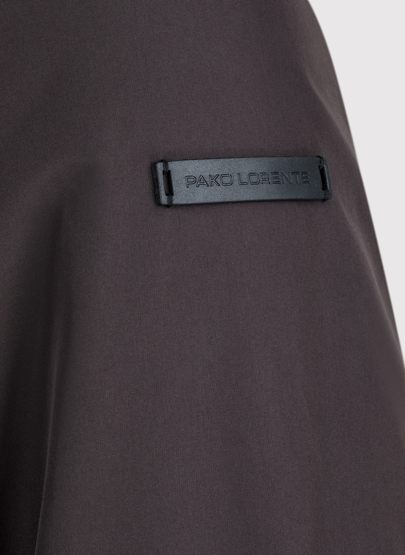 Brązowa kurtka jesienna 2w1