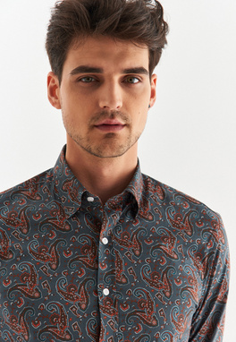 Koszula męska P22WF-1X-030-L-S