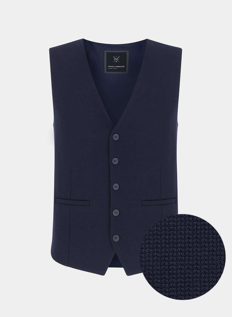 Kamizelka męska dzianinowa P20WF-8X-030-G